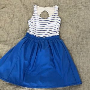Lululemon club dress pipe dream striped dress